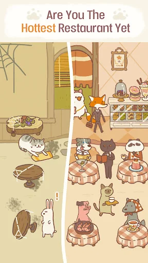 Download Animal Restaurant Terbaru – Game Simulasi Kucing Lucu - Screenshot 9