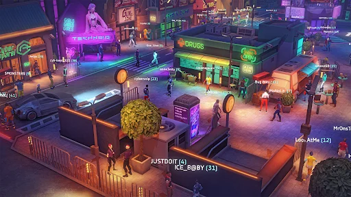 Download Cyberika: Action Cyberpunk RPG Terbaru – Game Aksi Seru - Screenshot 4