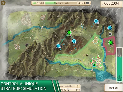 Download Rebel Inc. Terbaru – Simulasi Strategi Paling Menantang - Screenshot 8