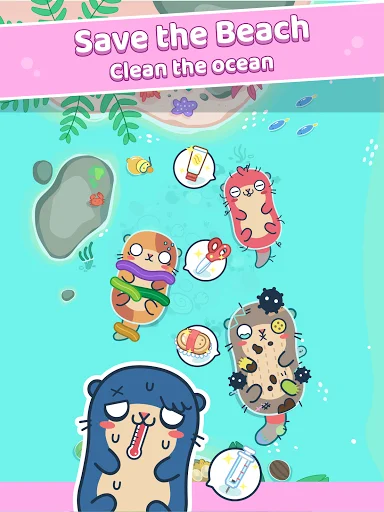 Unduh Otter Ocean Terbaru – Game Simulasi Berang-berang Lucu - Screenshot 9