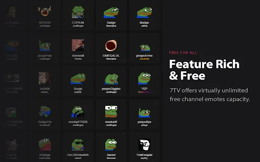 Download 7TV Terbaru – Fitur Emote Twitch & Kick Gratis - Screenshot 2