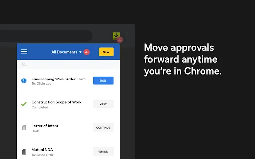 Download Docusign eSignature Chrome – Tanda Tangan Digital Aman - Screenshot 2
