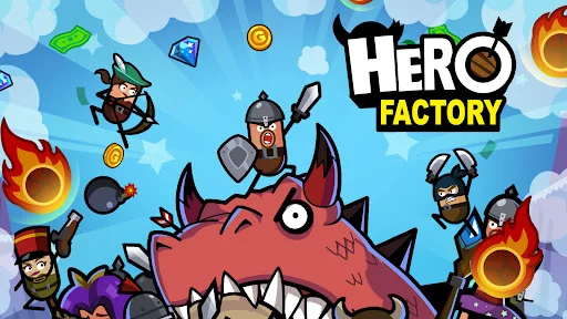 Download Hero Factory – Idle Tycoon Terbaru – Game Simulasi Seru - Screenshot 3