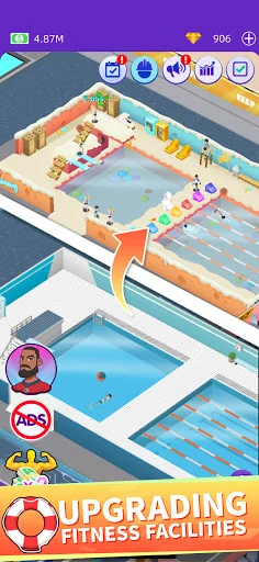 Download Idle GYM Sports Terbaru – Game Simulator Fitness Gratis - Screenshot 2