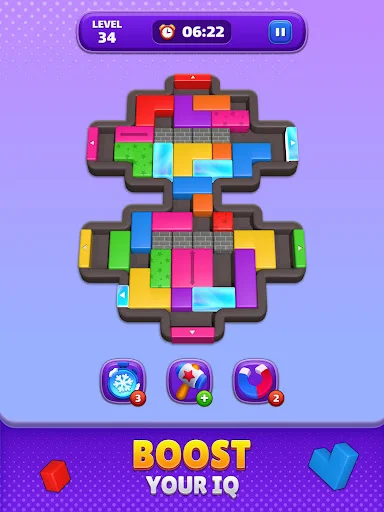 Unduh Block Slider: Color Jam Terbaru – Game Puzzle Seru - Screenshot 18