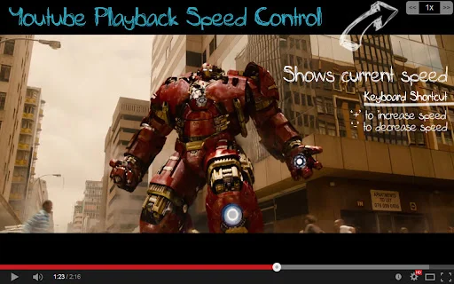 Download Youtube Playback Speed Control – Atur Kecepatan Video - Screenshot 1