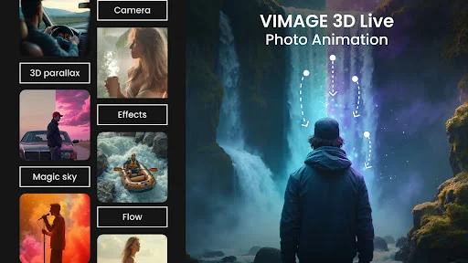 Download VIMAGE 3D Live Photo Terbaru – Animasi Foto Terbaik - Screenshot 7