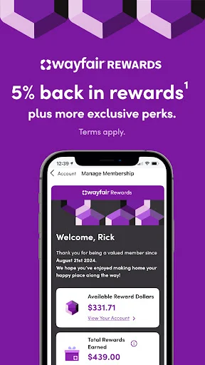 Download Wayfair Terbaru – Belanja Perabot Rumah Hemat & Mudah - Screenshot 4