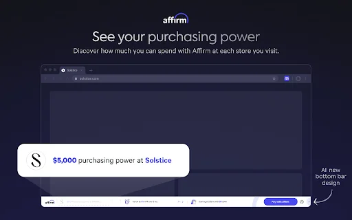 Download Affirm Chrome: Cicilan Belanja Mudah & Fleksibel - Screenshot 2