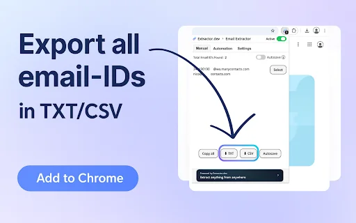 Email Extractor: Ekstrak Email Otomatis & Cepat – Unduh Sekarang - Screenshot 4