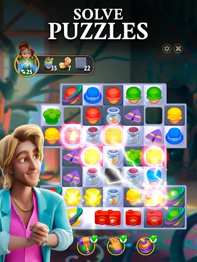 Download Merge Gardens Terbaru – Game Puzzle Santai & Seru - Screenshot 13