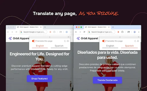 Download Language IO Secure Page Translator – Terjemahan Instan - Screenshot 3