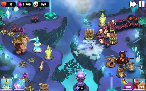 Download Castle Creeps – Tower Defense Terbaru – Strategi Seru - Screenshot 11