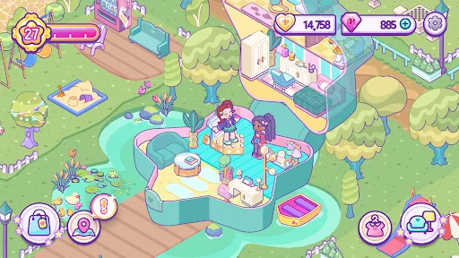 Download Polly Pocket™: Tiny World Terbaru – Game Simulasi Seru - Screenshot 4