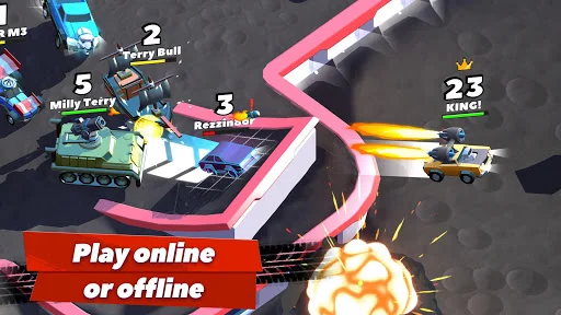 Download Crash of Cars Terbaru – Epic Battle Mobil Multiplayer - Screenshot 5