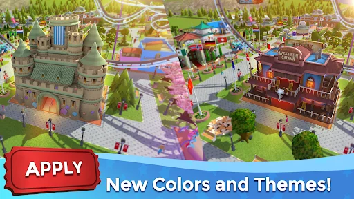 Download RollerCoaster Tycoon Touch Terbaru – Bangun Taman Hiburan - Screenshot 5