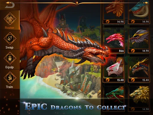Download War Dragons Terbaru – Bangun Pasukan Naga Terkuat - Screenshot 9