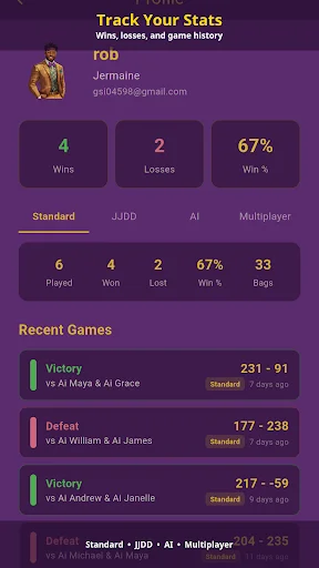 Download Simply Spades: Classic Cards – Main Spades Online Gratis - Screenshot 6