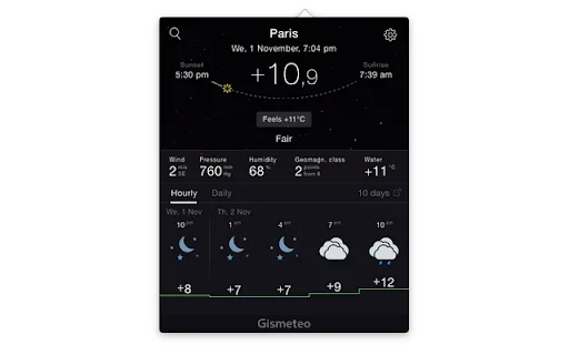 Download Gismeteo Terbaru – Prakiraan Cuaca Akurat & Real-time - Screenshot 2