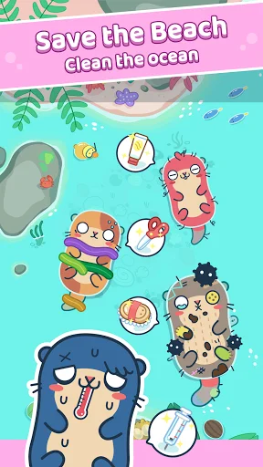 Unduh Otter Ocean Terbaru – Game Simulasi Berang-berang Lucu - Screenshot 1