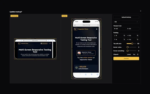 Download Responsive Viewer Terbaru – Tester Desain Responsif Gratis - Screenshot 4
