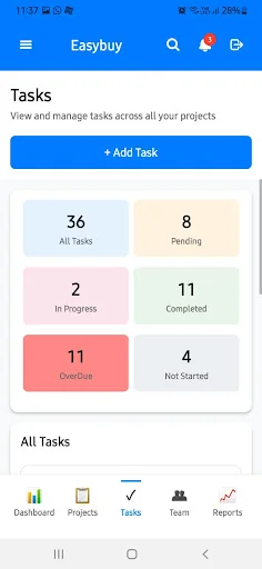 Download EasyBuy Terbaru – Kelola Tugas & Proyek Tim Anda - Screenshot 4