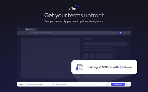 Download Affirm Chrome: Cicilan Belanja Mudah & Fleksibel - Screenshot 4