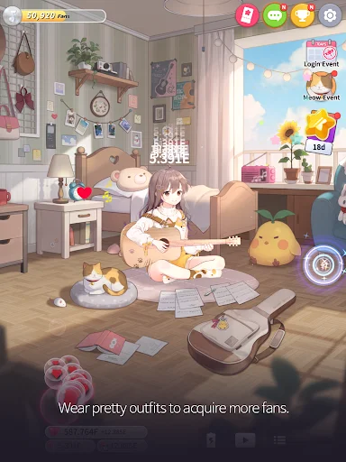 Download Guitar Girl Terbaru – Game Santai & Musik Menenangkan - Screenshot 18