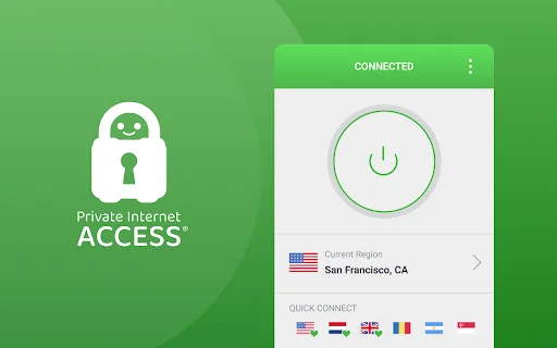 Download Private Internet Access Chrome – Proxy Aman & Cepat - Screenshot 1