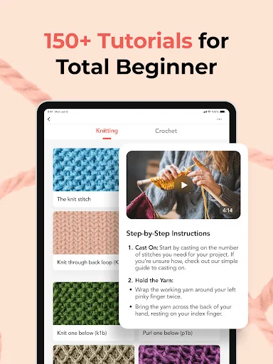 Download YarnPal Crochet untuk Pemula – Tutorial Mudah & Pola Gratis - Screenshot 15