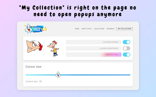 Cursor Style: Kustomisasi Kursor Mouse Chrome Terbaik & Gratis - Screenshot 1