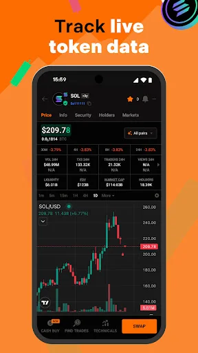 Download Birdeye Crypto Data Tool Terbaru – Pantau Memecoin & Wallet - Screenshot 1