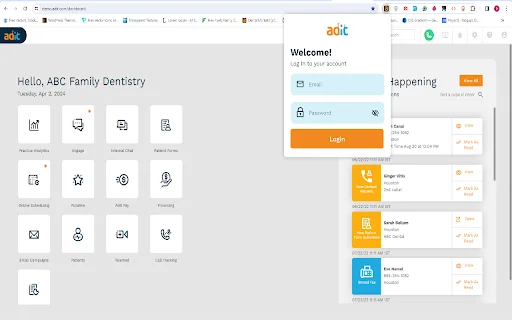 Download Adit for Chrome – Platform Manajemen Dental Terbaik - Screenshot 1