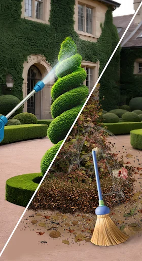 Download Lawn Care ASMR Cleaning Terbaru – Game Simulasi Santai - Screenshot 7