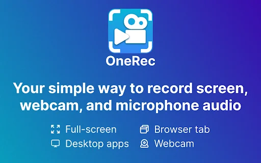 Download OneRec Screen Recorder – Rekam Layar PC Gratis - Screenshot 4