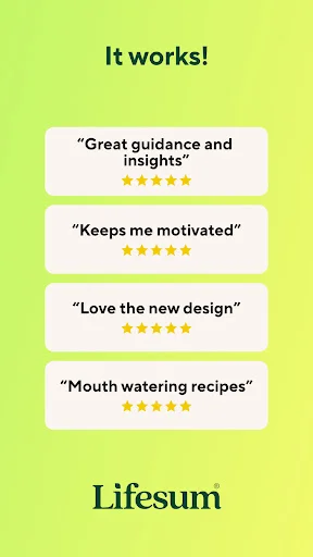 Download Lifesum: Pelacak Kalori & Nutrisi Terbaik di Android - Screenshot 8