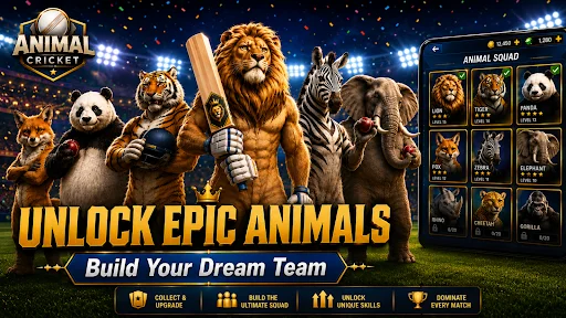 Download Animal Cricket Terbaru – Game Kriket Hewan Seru - Screenshot 9