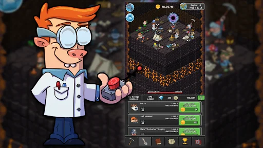 Download Tap Tap Dig Terbaru – Game Idle Clicker Seru Gratis - Screenshot 7