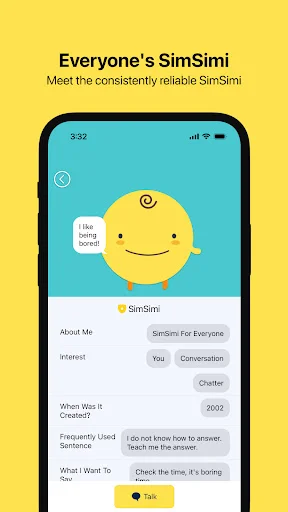 Download SimSimi APK Terbaru – Chatbot AI Seru & Interaktif - Screenshot 1