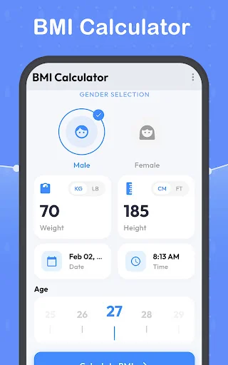 Download BMI Calculator-Weight Record Terbaru – Pantau Berat Ideal - Screenshot 17