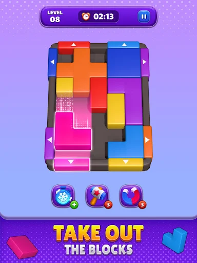 Unduh Block Slider: Color Jam Terbaru – Game Puzzle Seru - Screenshot 14