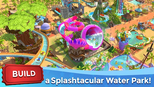 Download RollerCoaster Tycoon Touch Terbaru – Bangun Taman Hiburan - Screenshot 4