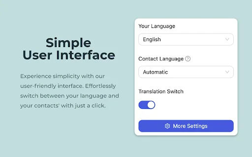 Automatic Message Translator untuk WhatsApp – Terjemahan Instan - Screenshot 1
