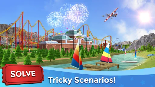 Download RollerCoaster Tycoon Touch Terbaru – Bangun Taman Hiburan - Screenshot 6
