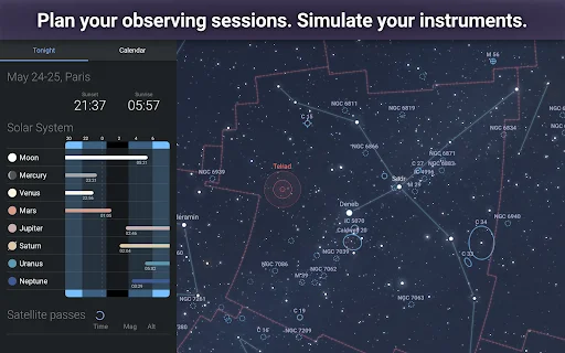 Download Stellarium Mobile Terbaru – Peta Bintang & Astronomi - Screenshot 15
