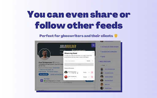 MyFeedIn: Analisis & Feed LinkedIn Terbaik – Unduh Gratis - Screenshot 4