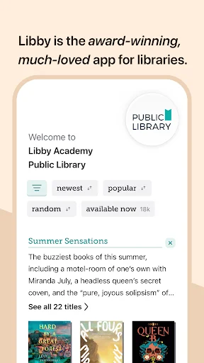 Download Libby: Baca Buku & Audiobook Gratis – Versi Terbaru - Screenshot 2