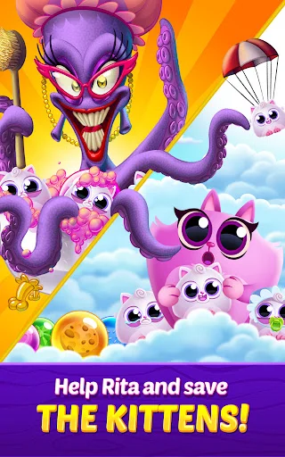 Download Cookie Cats Pop Terbaru – Game Puzzle Kucing Lucu - Screenshot 14