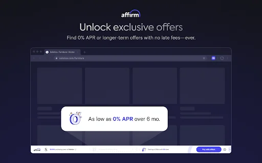 Download Affirm Chrome: Cicilan Belanja Mudah & Fleksibel - Screenshot 3
