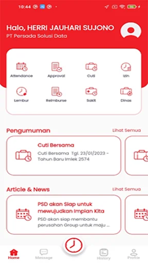 Download Persada HRIS Terbaru – Aplikasi Manajemen HR Praktis - Screenshot 9
